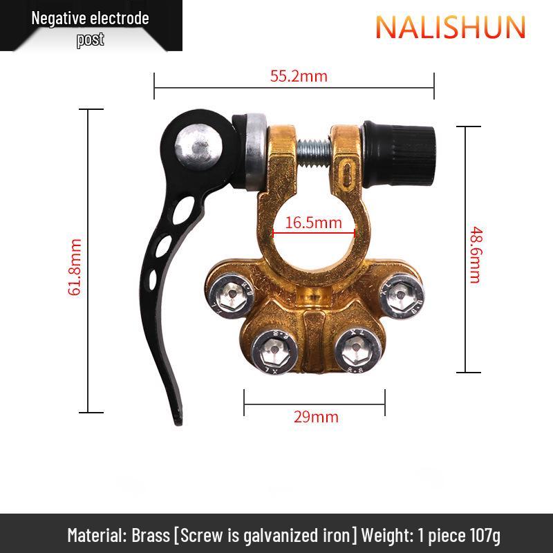 Car Brass Rotary Battery Terminal Connector