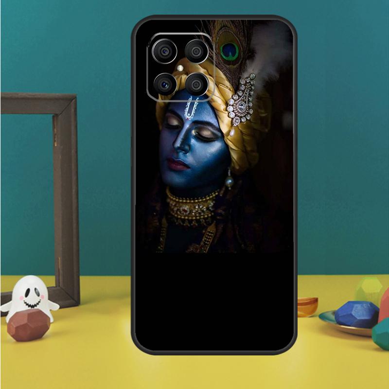 Indian God Lord Krishna For Huawei P30 Lite P50 P40 P20 Pro P Smart Z Nova 9 5T Cover For Honor 50 X9 X8 X7 Case