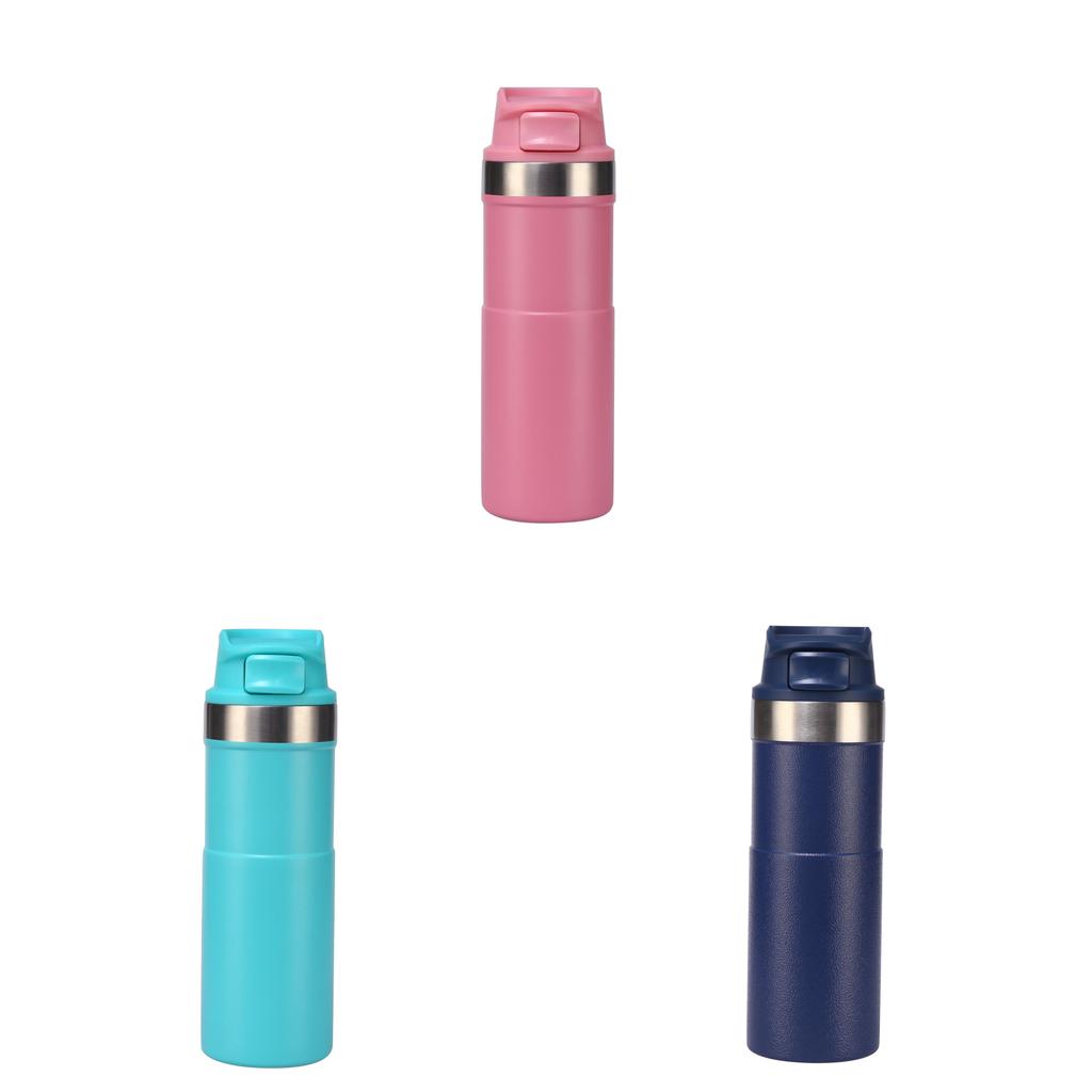304 Stainless Steel Travel Mug With Leakproof For Outdoor Hiking And Cycling