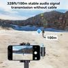 3in1 Wireless Lavalier Microphone for Camera,Android,iPhone,Microphone for Video Recording Recording Podcast Noise Reduction Mic