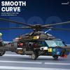 Militärflugzeug Bausteine Stadt Serie Z20 Spezial Kampfhubschrauber Modell Lernspielzeug für Jungen Geburtstagsgeschenk Kinder