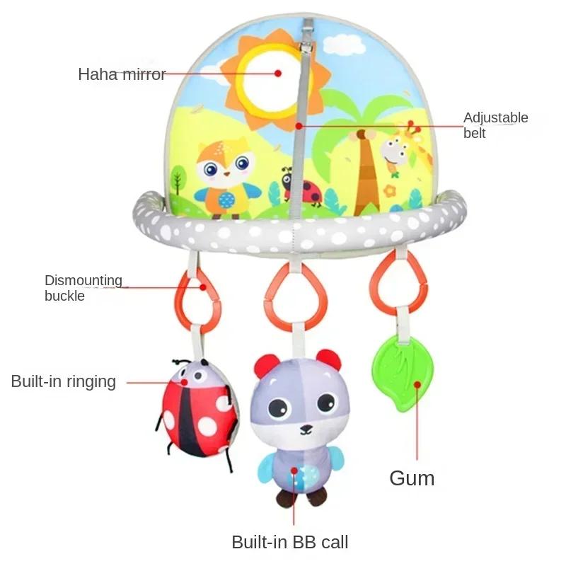 Baby Car Seat Plaything For Early Activity Center Kick Play Pendant Toys Baby Stroller Crib Hanging Rattles Tactile Toys Toddler Gifts
