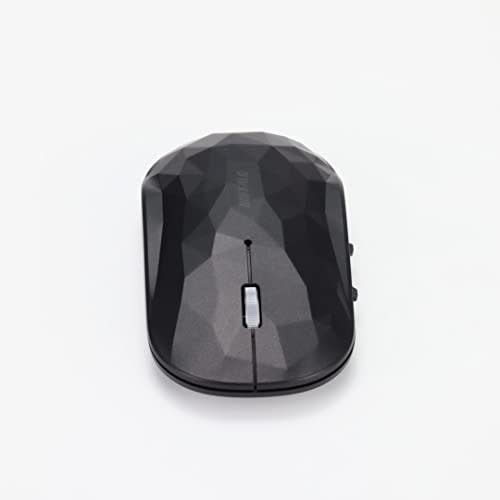 Buffalo Wireless Mobile Mouse Bluetooth FLEXUS Thin and Lightweight 5 Buttons [Equipped with Back/Forward Buttons] Wireless Silent BlueLED MIL Standar