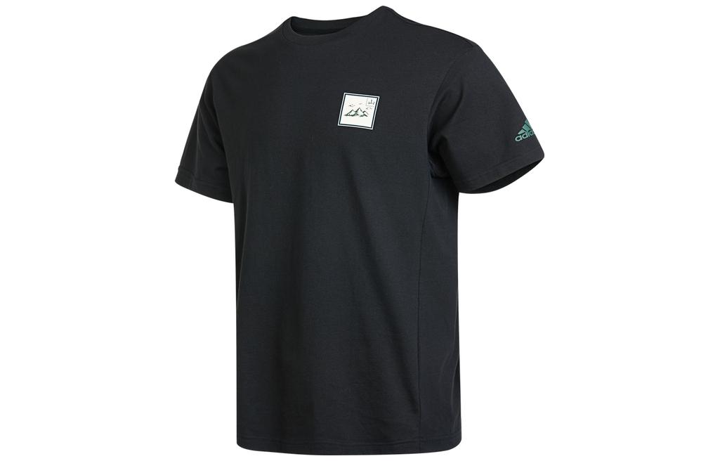 

Adidas T Shirts Unisex Black Crew Neck Moderate Straight Fit HN2065 XXL