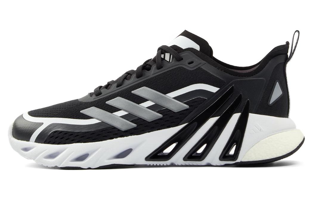 

Adidas Rubber Cushioning Slip Resistant Abrasion Resistant Breathable Low top Running Shoes Unisex Black White IH6029 41⅓
