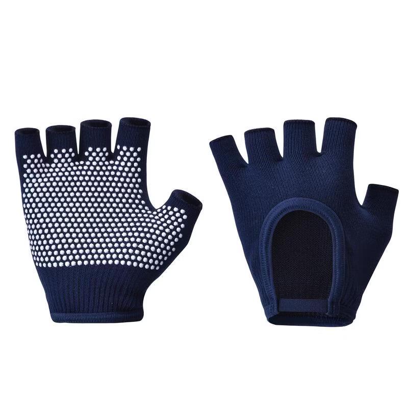 JINGRUIXIANG Women s Open-Finger Non-Slip Yoga Pilates Gloves