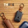 For Volvo Xc60 S90 Xc90 Xc40 Car Key Case Cover Key Fob Holder Remote Leather Pure Handwork Free Keychain Quantity Customized