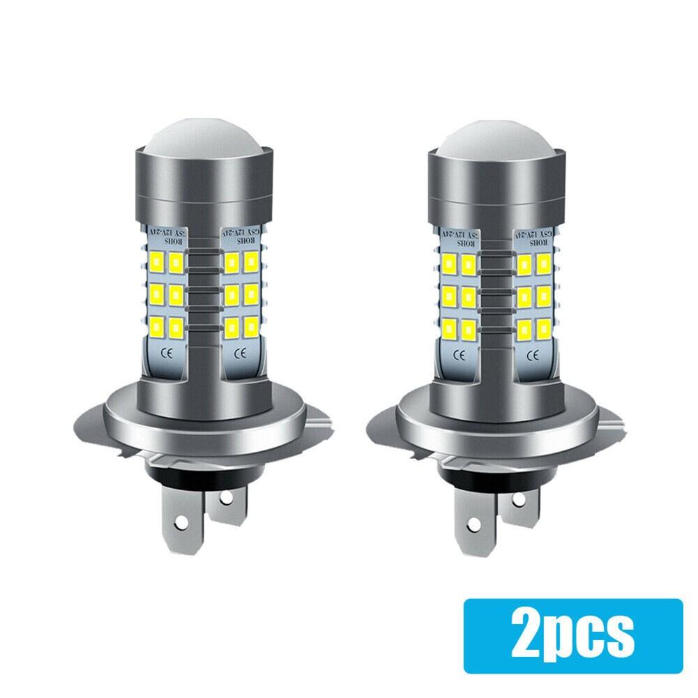 2 Pieces H7 LED Bulbs Kit 8.5*4.0 Cm H7 Super Bright 6000K Waterproof