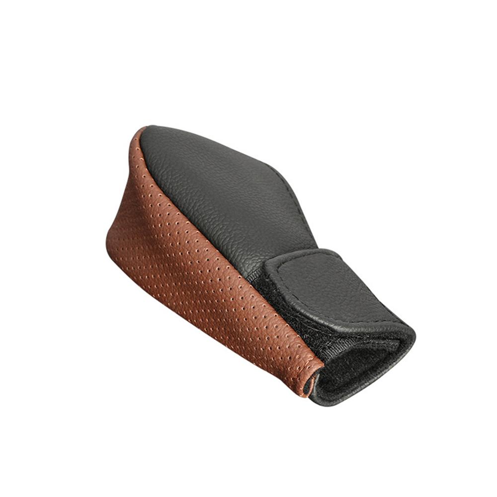 Car Gear Shift Knob Cover Shell Protector Gear Shift Collars Sleeve Lever Case Protective Anti-slip Black Car Accessories