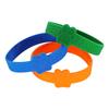 Custom Cartoon Dog Paw Silicone Wristband, Solid Color Engraved Small Gift Bracelet