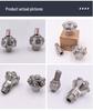 Stainless Steel 7-Hole High-Pressure Mist Nozzle Umbrella-Shaped Firefighting Sprinkler