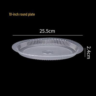 ZISIZ Round Disposable Aluminum Foil Plate