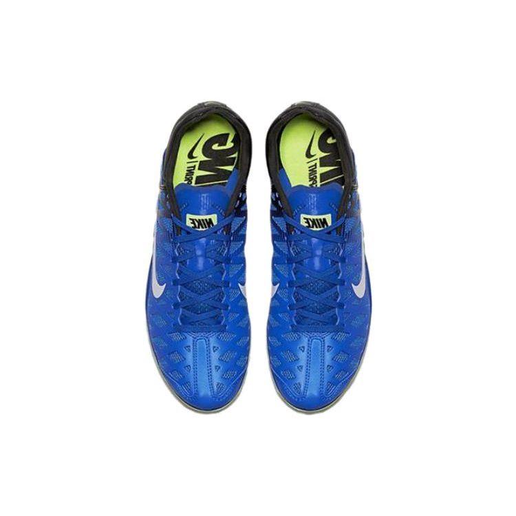 Nike Zoom Maxcat 4 Comfortable Shock Absorbing Non-Slip Low-Top Running Shoes Men sneaker Blue Black 549150-413