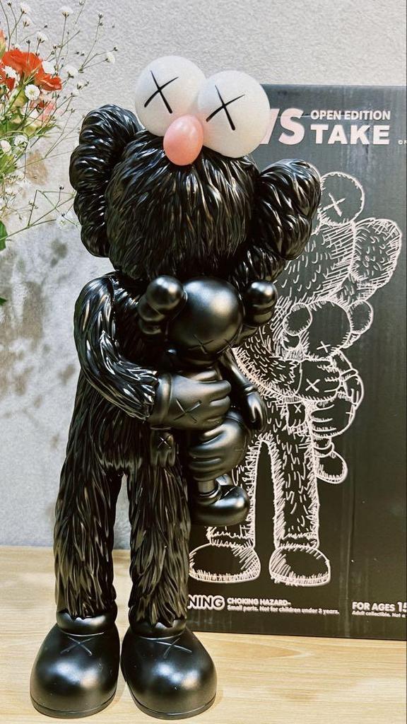 [USED] KAWS Take Figure KAWS TAKE BLACK