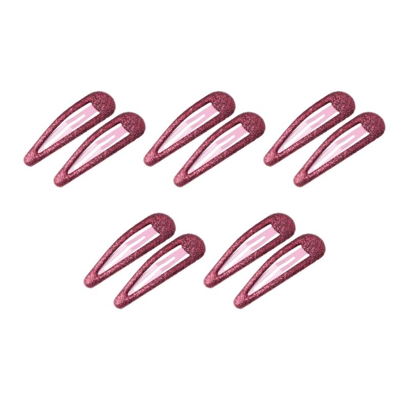Set of 10pcs Infant Hair Barrettes Stylish Alloy Hair Clips For Babies Infants Sparkly Lightweight Design Headdress