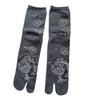 Tabi Japanese Made In Dragon and Arabesque Set of 2 Pairs Men's Socks, Pattern, Thin, Japan, Designs, (Colors Available)