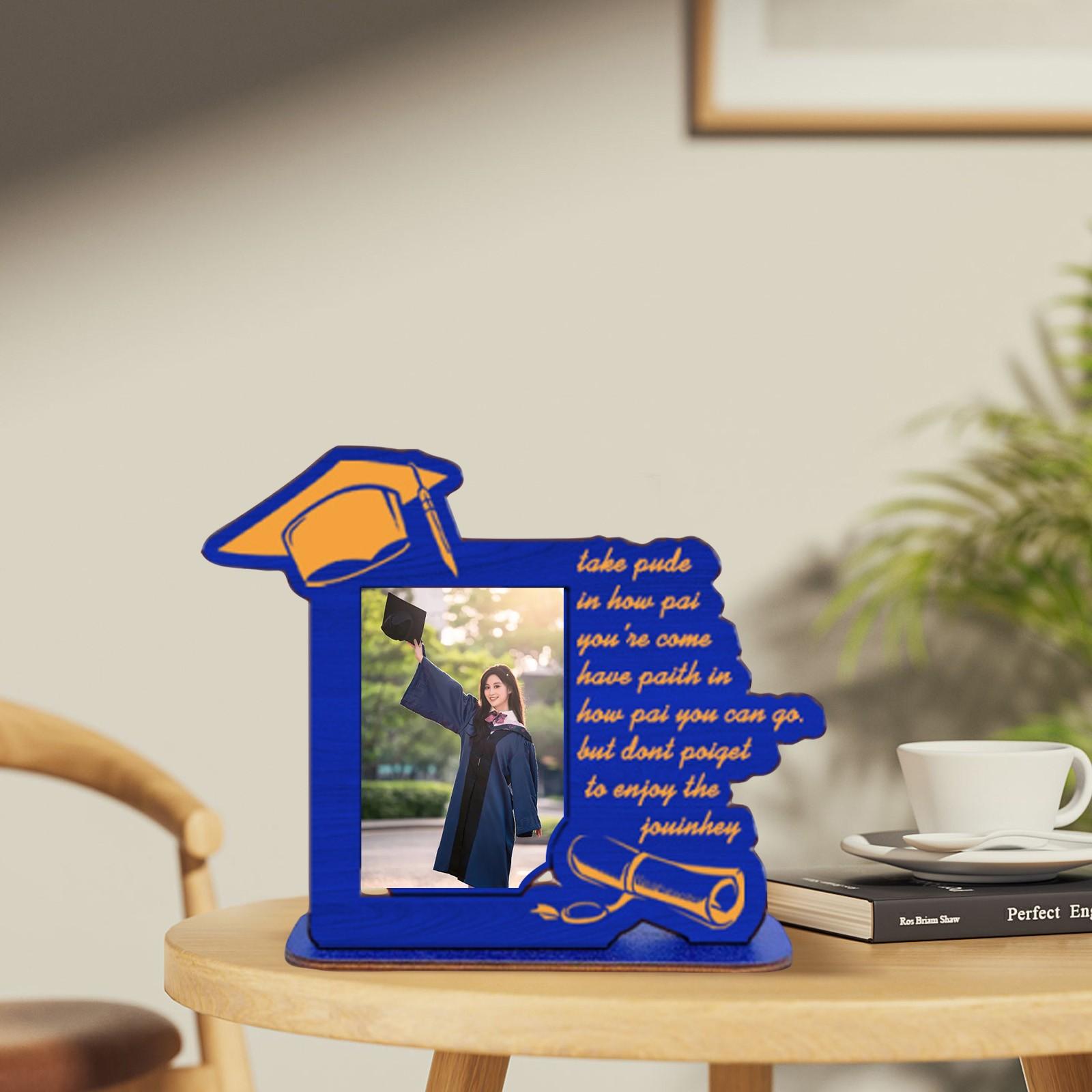 

Wooden Photo Frame For Graduation In Commemoration Of Graduation Ceremony Home Decor Table Decorations Supplies
