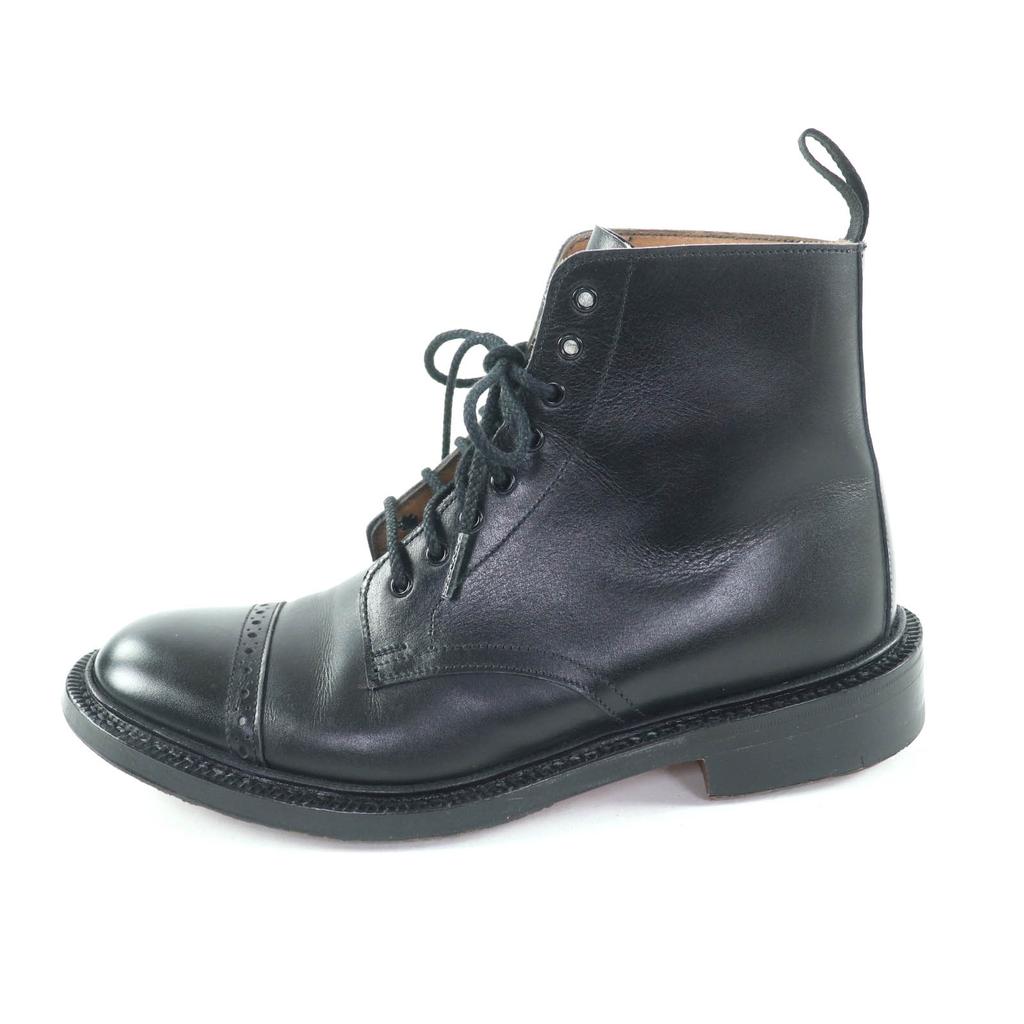 Great Tricker's short boots black leather Women 5 Used