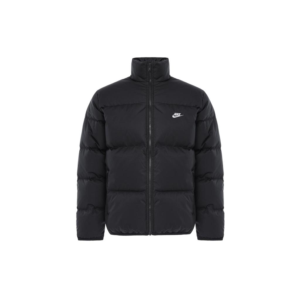 Nike Club Down Jacket Men's Black/White FZ5029-010