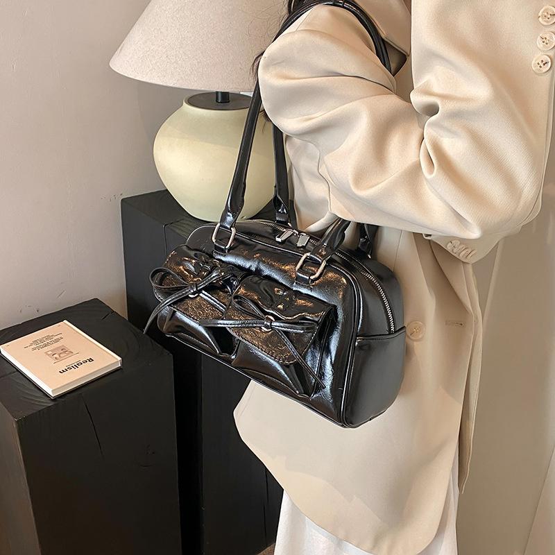 Ielgy One-Shoulder Bow Autumn Female Bag Portable Underarm Bag