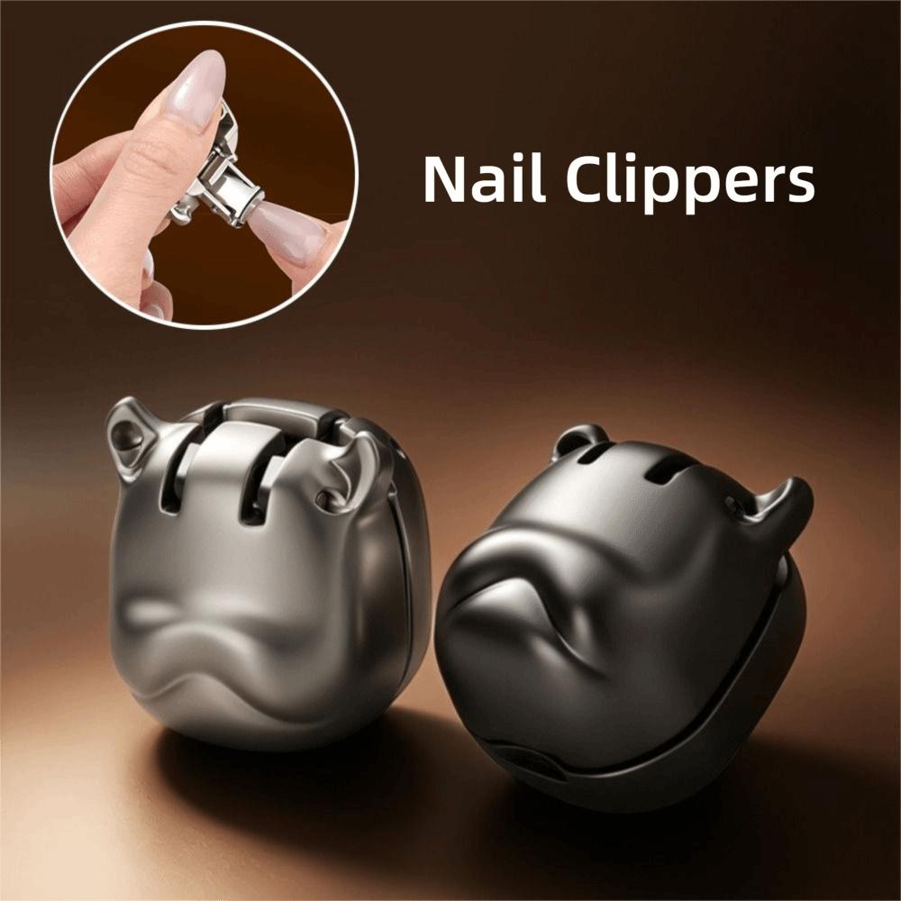 Foldable Design Fingernail Clippers Dog Head Shape Toenail Trimmer Mini Nail Cutter Home Use