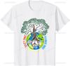 Peace Tree Love  EnvironUnisextal Protection Earth Day Climate TShirt Unisex Summer Streetwear Tops Customizable Printed Tshirt