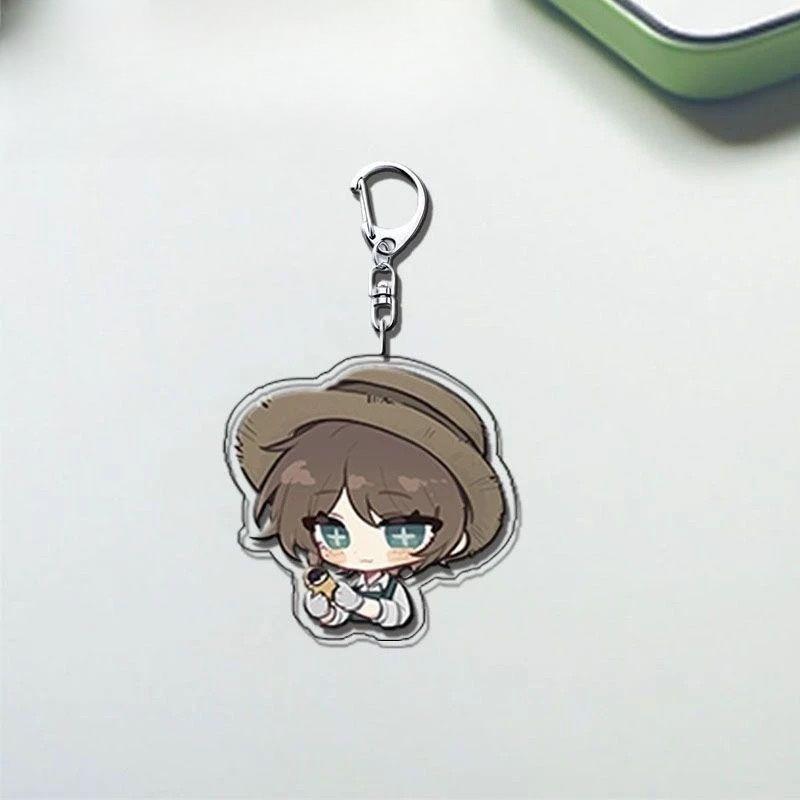 Cartoon Identity V Anime Character Prisoner Encapsulation Acrylic Keychains Woman Bag Pendant Decoration Fan Christmas Gift