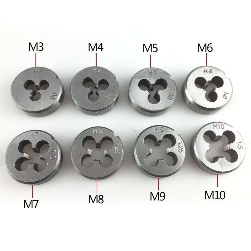 Alloy Steel Tap and Die Set High Hardness Threading Tools for Screw Tapping