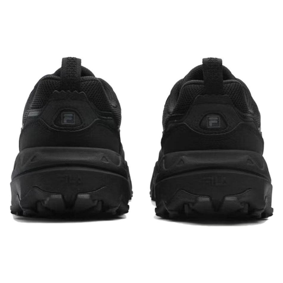 FILA Oakmont 3 Fabric Synthetic Leather TPU Comfortable Low Top Dad Shoes Men sneaker Black F12M332105FBK