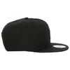 [New Era] Cap 9FIFTY Men's Major League Baseball Cap Snapback Brand Detroit Tigers Black X Black Small Logo [Used]