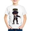 Hot Sales Children Cartoon Michael Jackson Funny T Shirt Kids Rock N Roll Summer Cotton Tops Baby BoysGirls Casual Clothes
