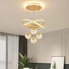 Modern Dining Room Led Chandelier Lighting Three LED Colors Nordic Restaurant Lighting Living Room Chandelier Hanging Lamp