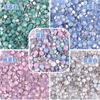 Nail Art Jewelry Flat Bottom Drill Nail Drill Snow Protein Glass Crystal Drill Multi-Size Mixed Color Diamond Small Diamond Zircon Accessories