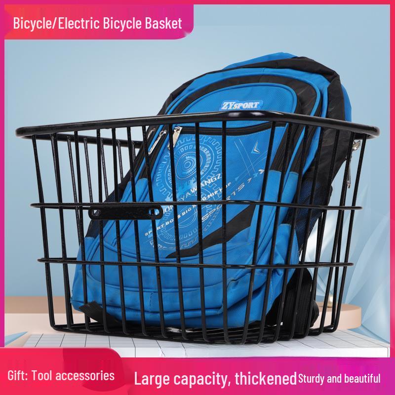 Universal Thickened Basket with Lid for Electric Scooters and Bicycles - Free Shipping