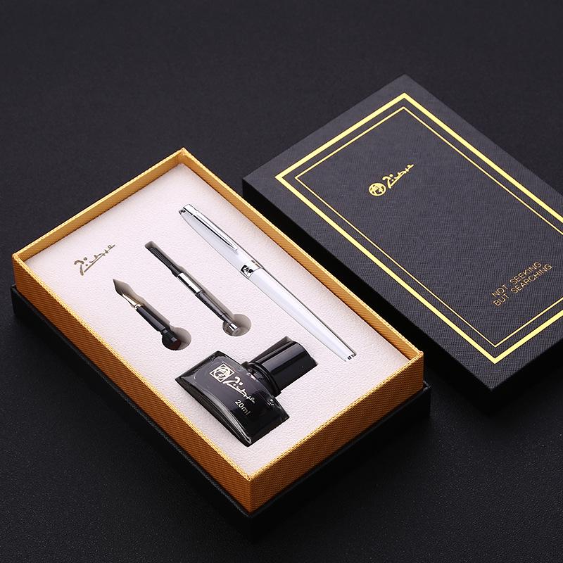 Pimio Picasso 717 Double Nib Fountain Pen for Students and Calligraphy Practice