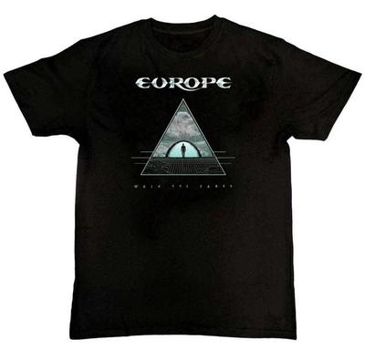 Rare EUROPE Band Album Graphic Print Mens T-Shirt S-4XL