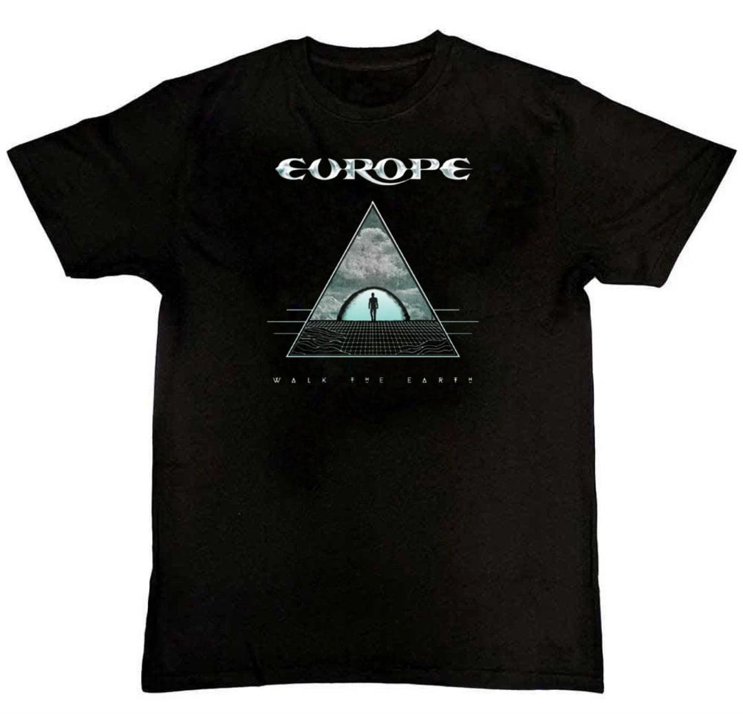 Rare EUROPE Band Album Graphic Print Mens T-Shirt S-4XL XL