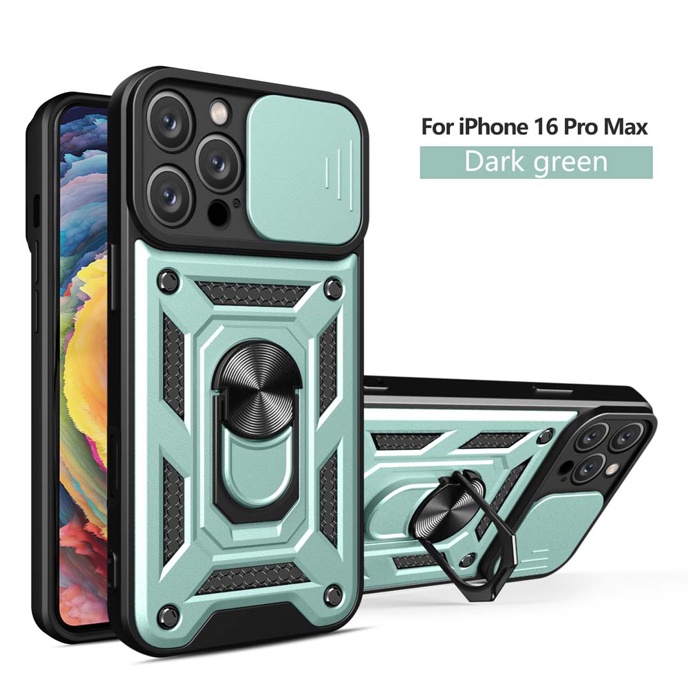 Shockproof Armor Case For iPhone 16 Pro Max 16Plus Car Holder Phone Cover For Iphone 15 14 13 Pro 15Plus 14Plus Case
