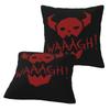 Ork Waaagh! 2 Pcs Square Pillowcase Pillow Cover Cushion Zip Decorative Comfort Throw Pillow For Home Bedroom