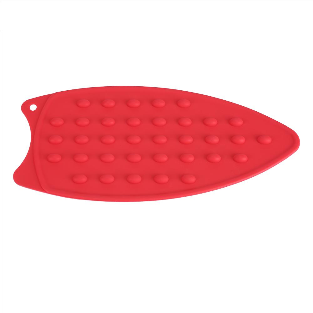 Anti slip Heat Resistant Silicone Iron Mat Hot Safety Protection Ironing Rest Pad