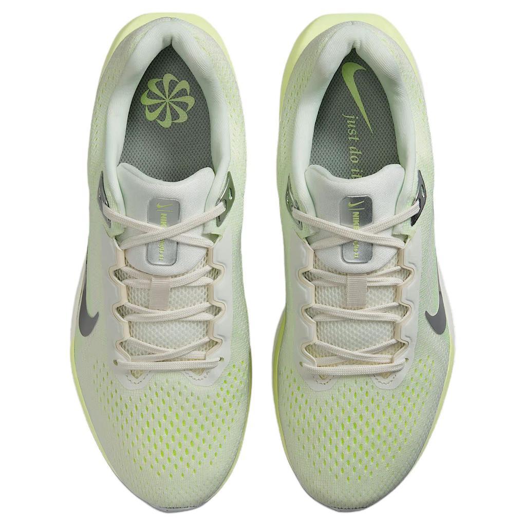 Nike Air Winflo 11 Pantofi de alergare de modă, confortabili, durabili, cu talpă joasă, pentru femei, adidași verde alb FJ9510108