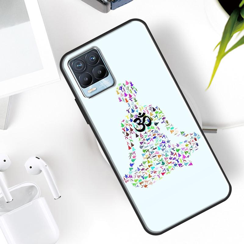 

Aum Om Namaste Symbol Zen Yoga Case For Realme 15 11 Pro Plus 12 13 14 C71 C75 C55 C51 C53 C25 C63 C61 C65 C67 GT6 GT7 Pro Realme C33