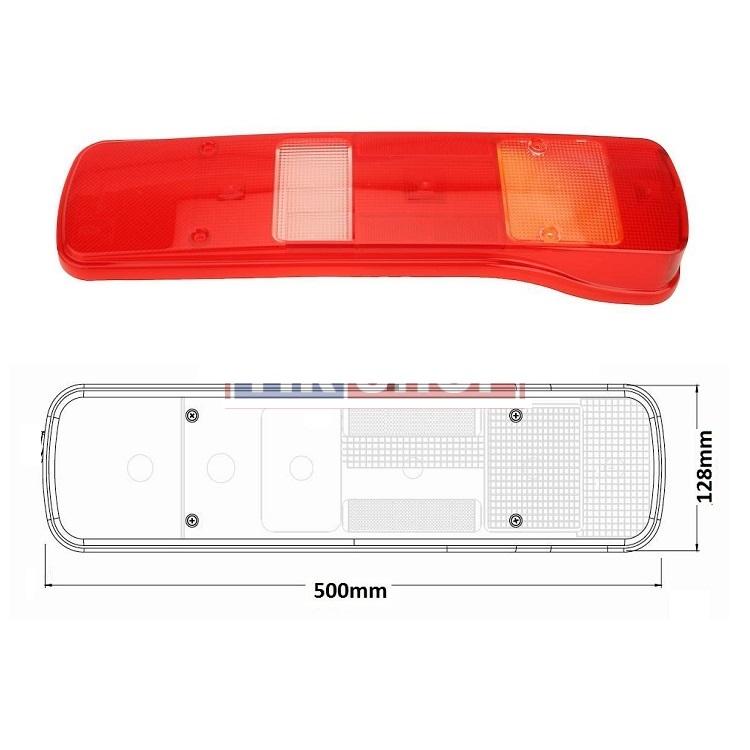 Rear Lamp Shade VOLVO FH12 FH13 FM FL FE 2002- 0303CU
