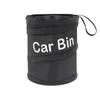 1 Car Garbage Bin, Car Storage Bin, Spiral Bucket, Double-Layer Oxford Cloth Foldable Garbage Bin