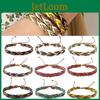 Chic Pu Boho Leather Woven Hand Bracelet Retro Womens Christmas Jewelry Gift
