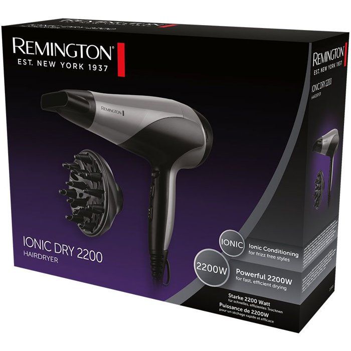 Sèche-cheveux - REMINGTON - D3190S - diffuseur - 2200 W