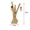 Bunny Chew Toy Cage Accessories Fun Protect Furniture Rabbit Molar Small Pet Climbing Tree for