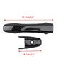 Car Carbon Fiber Style Exterior Door Handle Moulding Covers Trims Fit For Honda Civic Coupe 2 Door 2006 2007 2008 2009 2010 2011