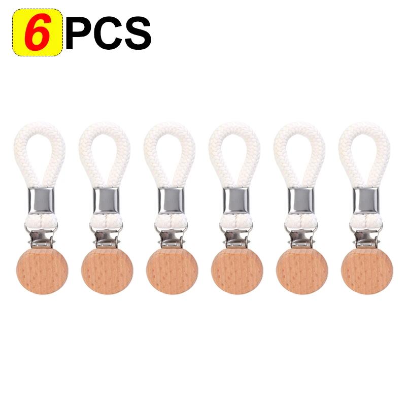 6-1PCS Bathroom Towel Clips With Loops Kitchen Storage Hook Hand Towel Hanger Household Bathroom Kitchen Organizer Hanging Rack