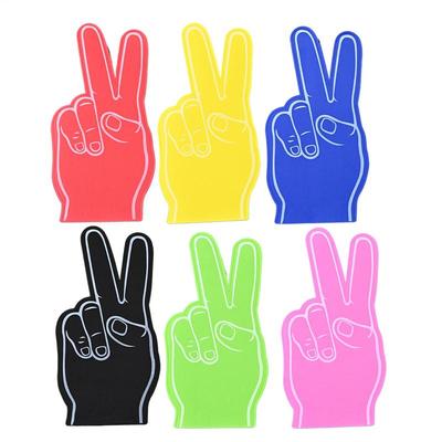 Cheerleading Hand Gesture Foams Finger for Sporting Events Party Noisemaker Supply for All Occasions